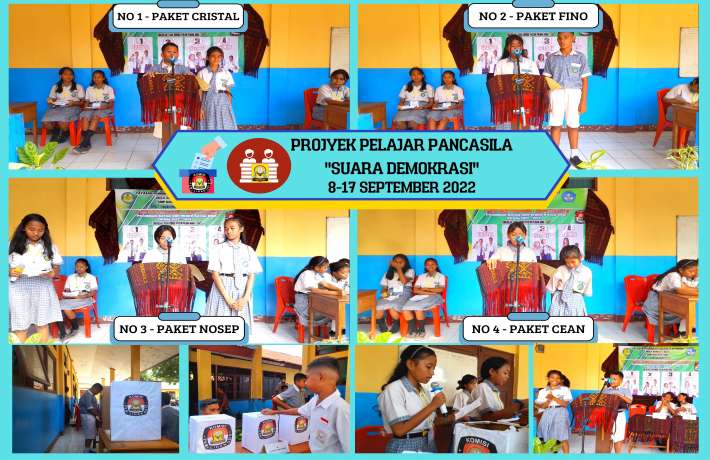 PROYEK PELAJAR PANCASILA ”SUARA DEMOKRASI” T.A 2022